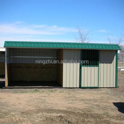 China Parking Lot Metal Horse Shelters / Animal Shelter / Horse Shelter 3 Sided for sale