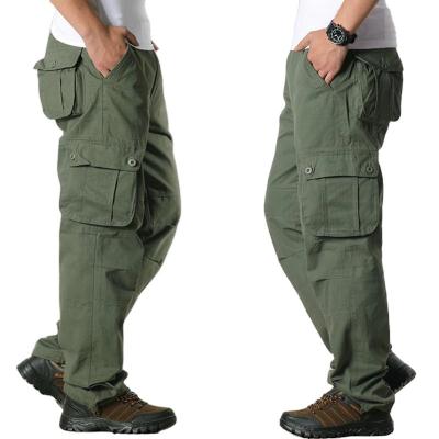 China Military Plus Size Tactical Pants Men Casual Multi Pockets QUICK DRY Outwear Army Straight Trousers Cargo Pants Long for sale