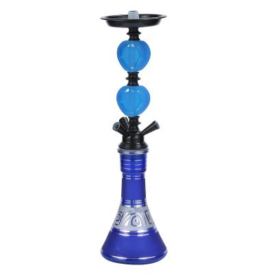 China Good Quality Good Selling Portable Wholesale Arabic Hokah Three Hose Suit Metal Middle Hookah Hookah Accessories Border for sale