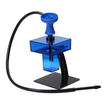 China Hot Selling Smooking Shisha Wholesale T Hookah Acrylic Shisha Set Fancy Fashion Shisha Hookah for sale