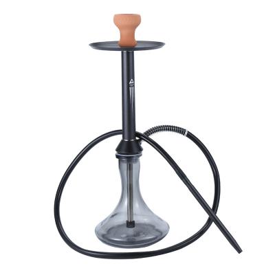 China Good Quality Luxury Hookah With Glass Shisha Accessories Custom Logo Shisha Hookah Shisha Narguil Set Russian for sale