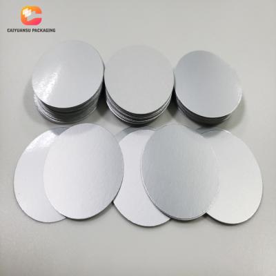 China Non Spill Aluminum Foil 1Piece PE Bottle Induction Seal Liner for sale