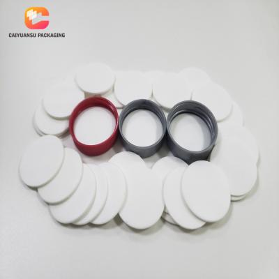 China Non Spill PE Plastic PET Bottle EPE Foam Liner For Cap for sale