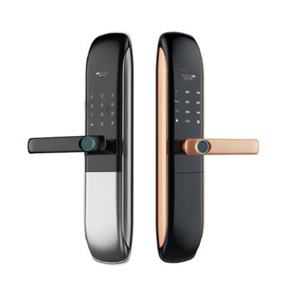 China Fingerprint / Password / IC Card / Key Biometric Smart Hotel Door Digital Lock 364*80 mm for sale