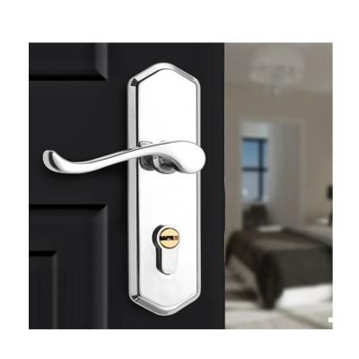 China High Quality Zinc Alloy +Stainless steel+Aluminium Handles Key Hole Cylinder Hole Lever Pull Outdoor School Door Handle Stainless Steel for sale