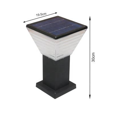 China LANDSCAPE Light Solar Integrated Led Flood Solar Garden Light For Patio Table Fan With Lamp Solar Path Courtyard Lamp Dinning Light Decor for sale