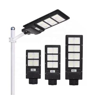 China ROAD Light Led Solar Waterproof Flood Solar Abs Material Led Street Light With Sensor Remote Control Garden Lights Led Outdoor 220v for sale