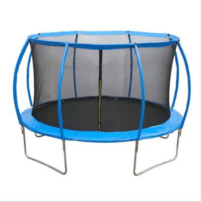 China With Protective Net Manufacturer Child Trampolines For Adults With Enclosures Round Outdoor 10ft Trampoline With Safety Net for sale