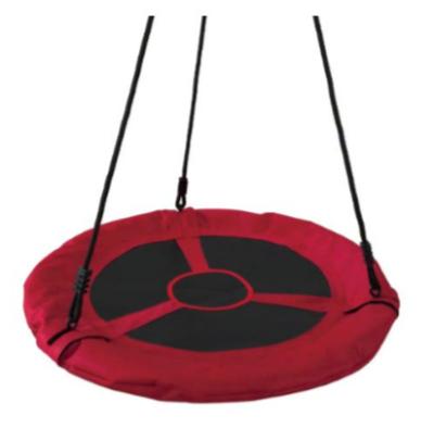 China 2021 Modern Fully Assemble Saucer Rotating Outer Shaft Around Rope Cobweb Swing for sale