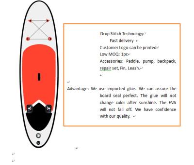 China All Around SUP Board Fashion Hot Trend Inflatable Touring SUP Plastic Paddle Board Surfboard Stand Up Paddle Board for sale