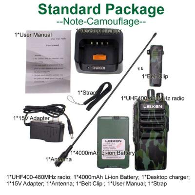 China NEW LEIXEN UV-25D 136-174 4000mAh dual band long distance ham radio 20W walkie talkie and 400-470MHz radio for sale