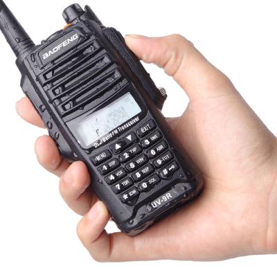 China Communication baofeng UV-9Rplus radio waterproof portable walkie talkie radio for sale