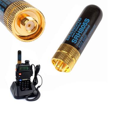 China New Arrival 144 VHF 430Mhz UHF Walkie Talkie Dual Band Short Antenna SRH805S for sale