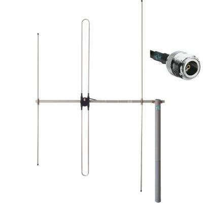 China Aluminiun Alloy Mariosourcing Directional Antenna Roof Top 3 Element Outdoor VHF Yagi For High Gain Communication for sale