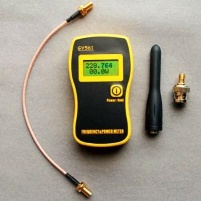 China Mini GY561 1 MHz-2.4GHz Digital LCD Frequency Meter Tester For Two Way Radio W 76 x H 77 x D35 mm. for sale