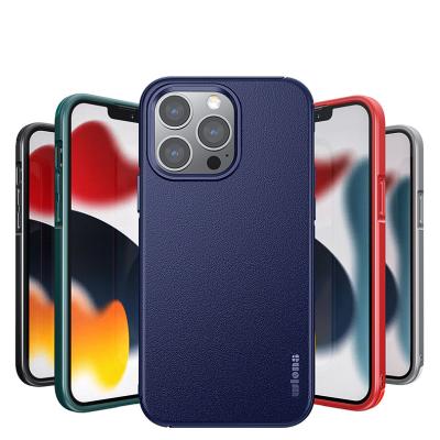 China Amazon Fashion Hot Selling Scratch Shockproof TPU Design Silicone Solution PC Buffer Resistant Soft Rubber Paint Phone Case Back Cover For iPhone for sale