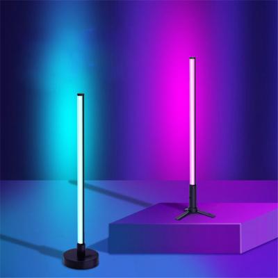 China Contemporary Hot Selling Computer Stand RGB Music Desktop Light Bedside Home Decoration Led Music Levels Light for sale