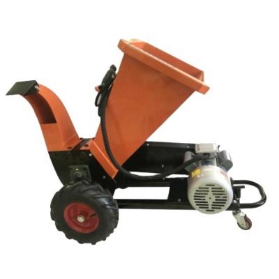 China WENXIN Portable Electric Wood Chipper Wood Chipper Chipper Wood Splitting Chipper Machine with 4hp Electric for sale