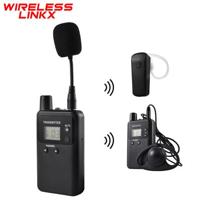 China WirelessLinkx Wireless Radio Tour Guide Headset Audio System For Tour Explanation Communications Meeting 813 for sale