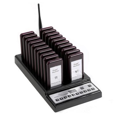 China New WirelessLinkx Restaurant One Transmitter & 20 Pager Wireless Service Paging System for sale