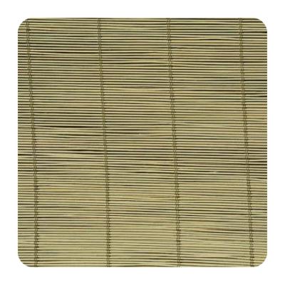 China Natural Material Round Sticks Bamboo Window Covering Roman Shades for sale