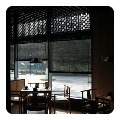 China The factory direct sale natural material bamboo outdoor blind for home decor for sale