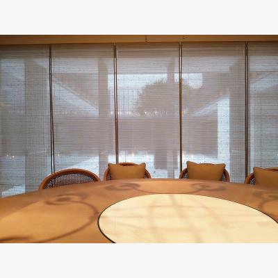 China Hot Selling Natural Material Natural Material Handcraft Bamboo Blind Curtain Woven Wood Shades for sale