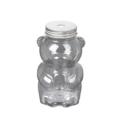 China 500Ml Recyclable High End Custom Made Eco-Friendly Plastic Storage Box Bear Container for sale