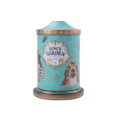 China Melody Merry-Go-Round Candy Biscuit Food Recyclable High End Custom Grade Musical Gift Tin Box for sale