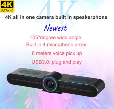 China Wholesale 8.51 Megapixels (16:9) All In One Optional 3.5mm Expansion Wired Microphone Usb 4k Professional Video Camera for sale