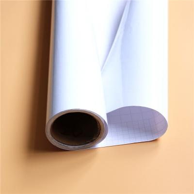 China Cold PVC Clear PVC Vinyl Lamination Film With White Paper Backing for sale