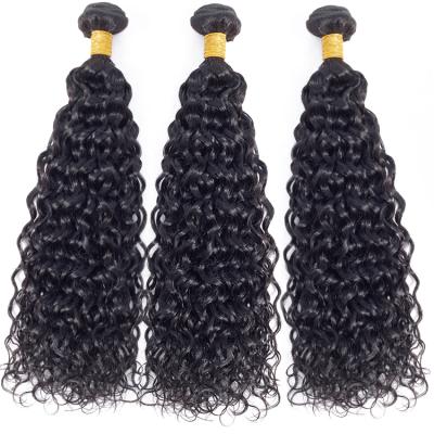 China Unprocessed Water Wave 100% Virgin Hair Bundles 10A Brazilian Water Wave Bundles Wet And Wavy for sale