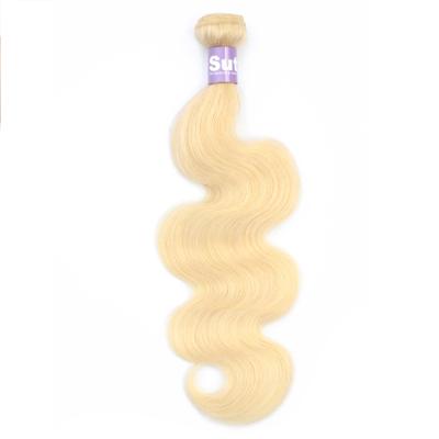 China Wholesale Brazilian Body Wave Hair Weave Bundles Blonde Hair Weave Body Wave Hair With Closure for sale