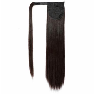 China 2020 Hot Selling Silky Straight Wave Ponytails For Black Women, Hair Ponytail Hair Extensions. for sale