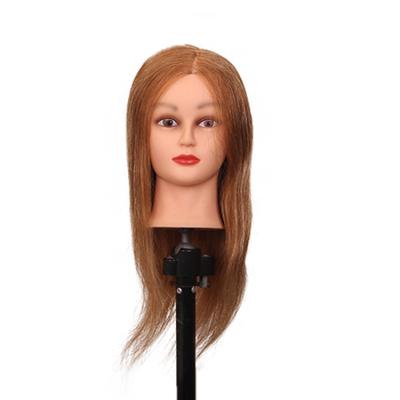 China Silky straight wave the most popular mannequin training head in barbershop in 2020 for sale