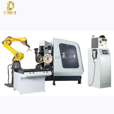 China High efficiency low cost robotic grinding polishing system is a better solution of finishing to remove excess material from die casting part for sale