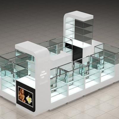 China High Quality Colorful Display Products Perfume Display Kiosk Reasonably Priced Design for sale