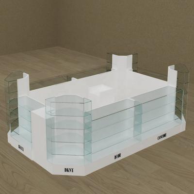 China Economical Display Products Professional Manufacturer Design Perfume Store Interior Custom Design for sale