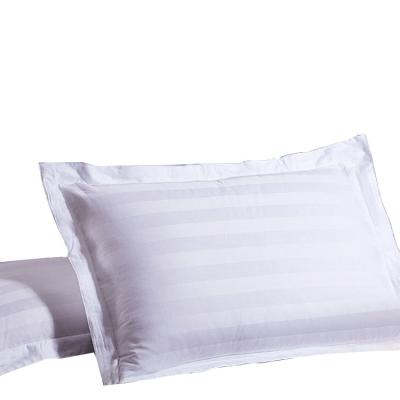 China Hotel Pillow Case Cover Non-Toxic 100% Cotton Sateen Pillowcase for sale