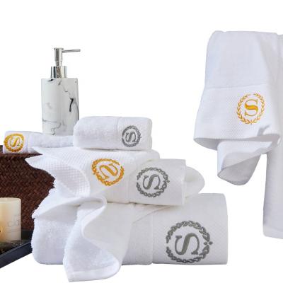 China Best Brand Compressed Cotton Thin Logo Bath Towels for sale