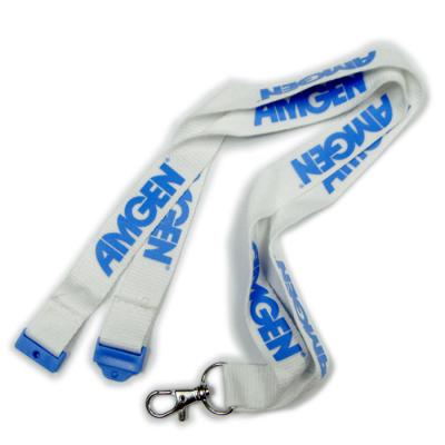 China Eco - Friendly Bamboo Polyester Lanyards With Custom Printed Logo Cell Phone Key Chain Lanyards for sale