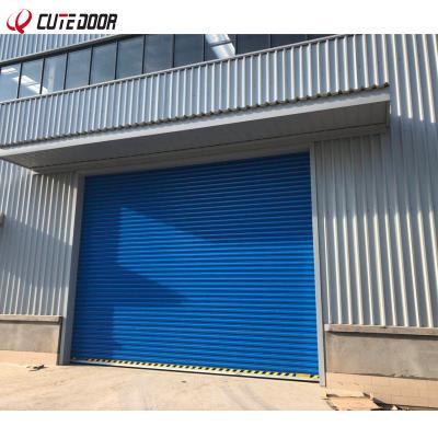 China Manufacture Waterproof Industrial Garage Steel Roller Shutter Door Commercial for sale