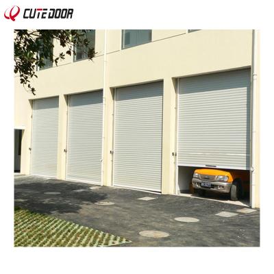 China Waterproof aluminum roller shutter door rolling garage door for industrial roller door for sale