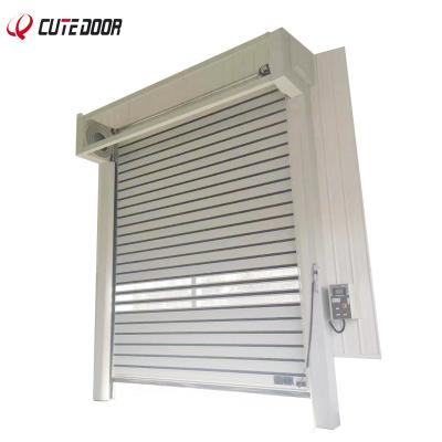 China Water tightnessâ ‰ ¤ Luxury Hard Hardware 1.5w Aluminum High Speed ​​Spiral Garage Door for sale