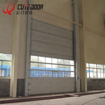 China Modern Automatic Industrial Sectional Vertical Overhead Door for sale