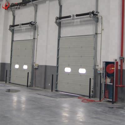 China High Quality Industrial Vertical Industrial Sectional Garage Door Electric Overhead Operation With Automation for sale