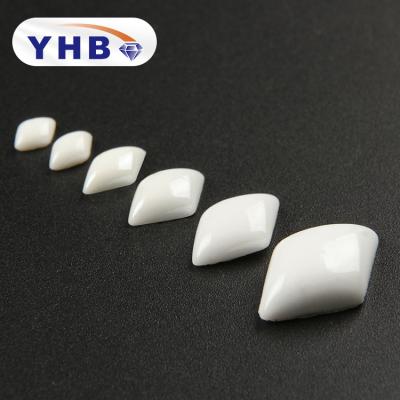 China Rhinestone Pearl For Dress Top Selling Embellishments Fancy Diamond Decoration Ceramic Pearl Rhinestones For Dress for sale