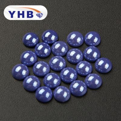 China China hot fix rhinestone rhinestone sapphire rhinestone loose china ceramic fix beads for choker for sale