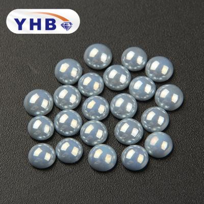 China Ceramic wholesale cheap rhinestones and price YHB brand all color all size pearl hotfix ceramic rhinestones for sale