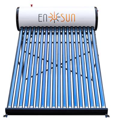 China Customized Non-pressurized Galvanized Steel Solar Water Heater Outdoor à venda